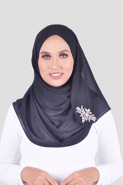 BEYONCE SHAWL - JET BLACK